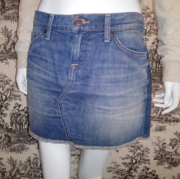 lucky brand denim skirts